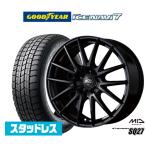 【2024年製】スタッドレスタイヤ ホイール4本セット MID シュナイダー SQ27 グッドイヤー ICE NAVI アイスナビ 7 日本製 225/60R17