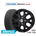 スタッドレスタイヤ ホイール4本セット BADX D,O,S(DOS) VS-T6 トーヨータイヤ OBSERVE オブザーブ GIZ3(ギズスリー) 165/65R14