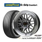 サマータイヤ ホイール4本セット ホットスタッフ シュティッヒ メッシュ RM グッドイヤー エフィシエント グリップ コンフォート 185/60R15