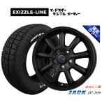 オフロードタイヤ ホイール4本セット JAPAN三陽 ZACK JP-209 Limited Black エクシズルライン MUDSTAR マッドスター ラジアル A/T 195/65R15