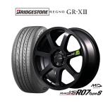 ショッピングXIII サマータイヤ ホイール4本セット MID レーシング R07 TypeS ブリヂストン REGNO レグノ GR-XIII(GR-X3) 235/40R18
