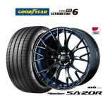 sa Mata iya колесо 4 шт. комплект Weds Weds Sport SA-20R Goodyear Eagle F1asime Trick 6 225/45R18