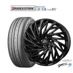 ショッピングXIII サマータイヤ ホイール4本セット BADX ロクサーニ テンペストタービンVX Black Edition ブリヂストン REGNO レグノ GR-XIII(GR-X3) TYPE RV 235/50R18