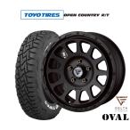 オフロードタイヤ ホイール4本セット FORCE デルタフォース OVAL(オーバル) トーヨータイヤ OPEN COUNTRY オープンカントリー RT 235/70R16