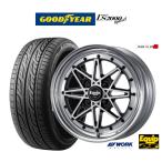 サマータイヤ ホイール4本セット ワーク エクイップ 03 グッドイヤー イーグル LS2000 ハイブリッド2(HB2) 165/55R15