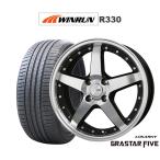 サマータイヤ ホイール4本セット BADX ロクサーニ グラスターファイブ WINRUN ウインラン R330 165/50R16