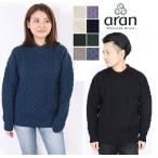 アランウーレンミルズ aran woollen mills ウール ニット A823 ケーブル アイルランド製 セーター メンズ レディース