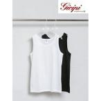 GICIPIjichipi майка MAGGIORE мужской 261 вырез лодочкой Basic безрукавка бег cut and sewn ребра весна лето мужской женский хлопок 