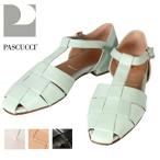 PASCUCCI パスクッチ グルカサンダル レディース シューズ レザー 8073-JOY イタリア製 フラット 本革 フラットヒール バックル