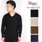 ジチピ GICIPI ニット カシミア シルク カットソー メンズ レディース Vネック 2109A セーター 長袖 トップス ニットソー 無地 ニット チェールボ CERVO LUPETTO