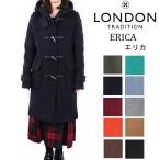 (初売りセール) ロンドントラディション LONDON TRADITION ダッフルコート ERICA ロング丈 ウール チェック アウター