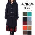 ショッピングダッフル ロンドントラディション LONDON TRADITION  ダッフルコート ERICA LT01 ロングダッフル ロング丈 ウール アウター レディース コート 大きいサイズ