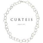 チョーカー ネックレス レディース レディス シルバー ハートチェーン オープンハート ブレスレット 英国ブランド Curteis brand 送料無料