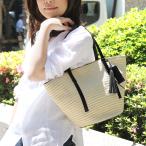 かごバッグ レディース 夏バッグ トートバッグ 軽量 ペーパー パナマ風 レザーハンドル Anti-Forme Design レディス