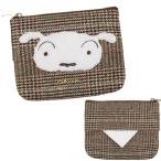 Yahoo! Yahoo!ショッピング(ヤフー ショッピング)クレヨンしんちゃん シロ チェックシリーズ ティッシュポーチ CRS-262 マリモクラフト 2021年11月  [re]