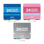 トンボ鉛筆 ippo! スライド缶入り色鉛筆 24色