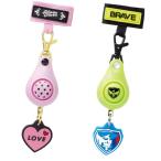 在庫処分 ソニック リアナティアラ ブレイブ 防犯ブザー 防犯アラーム GS-7034-P/ピンク GS-7034-Y/イエロー 小学生 男の子 女の子