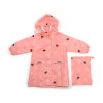  двойной B Double B плащ * дождь шляпа 80 размер девочка ребенок одежда детская одежда Kids 