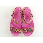  Crocs CROCS сандалии обувь 18cm~ девочка ребенок одежда детская одежда Kids 