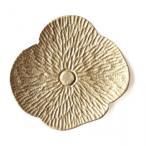  aluminium цветок tray мак Gold KI050324
