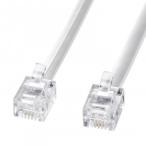  Sanwa Supply modular кабель белый 10m TEL-N1-10N2