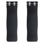 DAHON ダホン 高密度スポンジグリップ 黒(スポンジ)／黒(キャップ) 自転車 グリップ 折りたたみ自転車 フラットバー用 バーハンドル 交換 パーツ