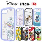 ディズニーキャラクター ディズニー iPhone 16e Puffull 耐衝撃 クリア スマホケース iPhoneケース iphone アイフォン iPhone16e クリアケース 衝撃吸収