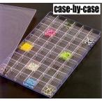 ≪日本製≫ ■case-by-case■ ビーズ プレート 60マスタイプ ビーズ パーツコレクションケース クリアカバー蓋付