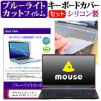 マウスコンピューター mouse X4-R5 シリーズ  14インチ 機種で使える ブルーライトカット 指紋防止 液晶 