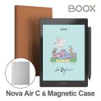 ショッピング電子書籍 ケース付き BOOX ブークス Nova Air C with Magnetic Case 7.8インチ Android11 電子書籍リーダー 電子ペーパー タブレット 白 読書 超軽量 小型 旅行 通勤