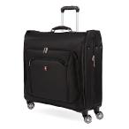 SwissGear 7895 プレミアムローリングガーメントバッグ, ブラック, Carry-On Spinner Edition, 7895プレミアムローリングガーメントバッグ。 並行輸入品