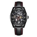 SOLLEN Skeleton Watches for Men, Classic and Luxury Automatic Watches for Men, 3 ATM Waterproof Men's Wrist Watch with Luminous Funcation - 並行輸入品