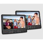 Proscan Elite 10.1 -inch dual screen portable DVD media player PEDVD1082 black parallel imported goods 