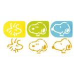 スヌーピー ふりかけプレート３枚セット ＬＳ−３