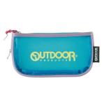 OUTDOOR ペンケース クリアフラット ヴァイオレット+ブルー ★アウトドアプロダクツ★ セール・ラッピング不可