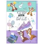 ディズニーチップ&デール 5インデックスクリアファイル スポーツ [525794] セール・ラッピング不可