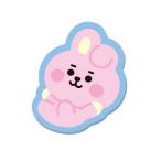 BT21 もこもこ刺繍バッジ COOKY