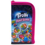 Trolli フラットポーチ クリア プラネットグミ 116891 トローリ 地球 ペンポーチ ペンケース セール・ラッピング不可