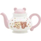 リラックマ ティーポット コリコグのフラワーティータイム くま耳 陶器