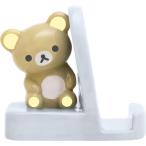 リラックマ スマートフォンスタンド リラックマ デスクアクセサリー スマホスタンド 陶器製 フィギュア