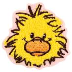 スージーズー モコモコ刺繍ステッカー ウィッツィー 252329 Suzy's Zoo アイロンシール