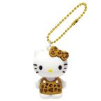 ハローキティ PVCマスコット ブラウン 606367 ヒョウ柄シリーズ SANRIO サンリオ