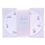 ムーミン レターセット オーロラ箔 