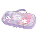 ショッピング筆箱 マイメロディ&クロミ ラウンドファスナーペンケース キラキラドレス 筆箱 ふでばこ ペン入れ 新学期 067942
