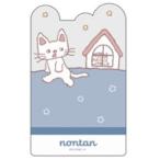  Nontan IP903681 книжка маркер (габарит) .. древесный уголь ...eHONTOMO..... звезда рекламная закладка смартфон - .. карта 