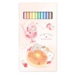 mo.... жестяная банка в кейсе 12 цвет цветные карандаши .......... инструмент цвет краска цвет карандаш новый . период 286276