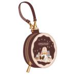 スヌーピー ラウンドマカロンポーチ チョコレート ラブ&スイーツ 304025