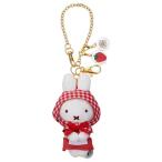  Miffy Dick bruna ..... солнечный кий эмблема клубника * красный Flower Miffy брелок для ключа сумка очарование 
