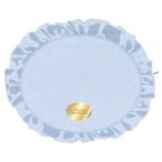 mofusand×日比谷花壇 フリルミニポーチ Bloom 044088 モフサンド ぢゅの 猫 HIBIYA-KADANコラボ