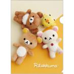 [10 месяц последняя декада после ~ отгрузка ] Rilakkuma A4 прозрачный держатель .. фото серии 2 прозрачный файл одиночный 